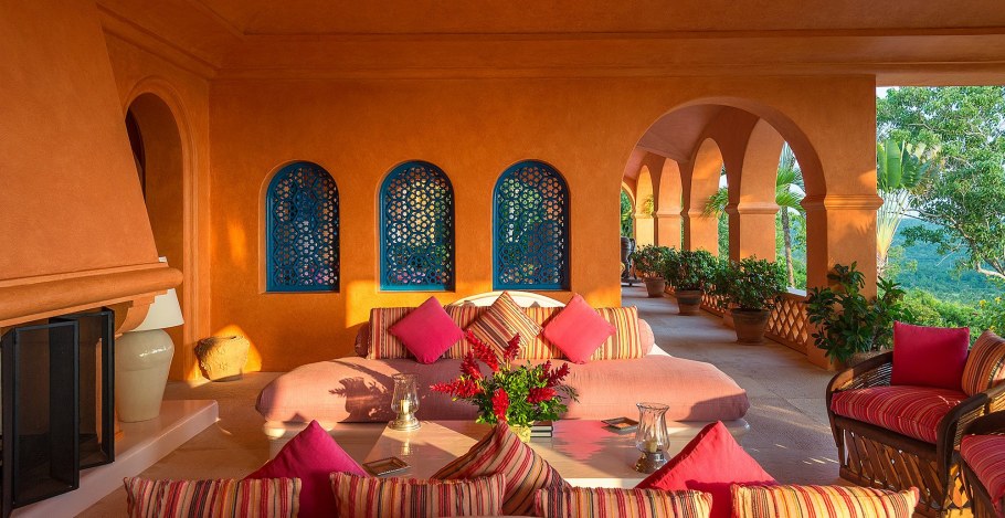 Интерьер в стиле этно бохо