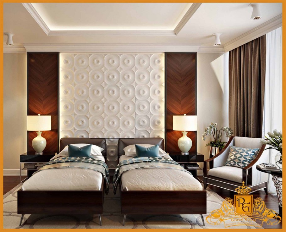 Симметричная спальня