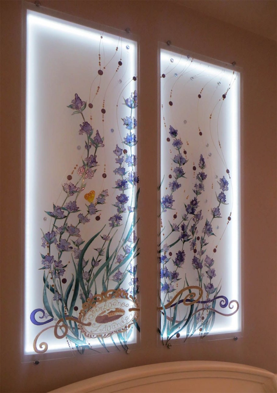 Панно из веток деревьев