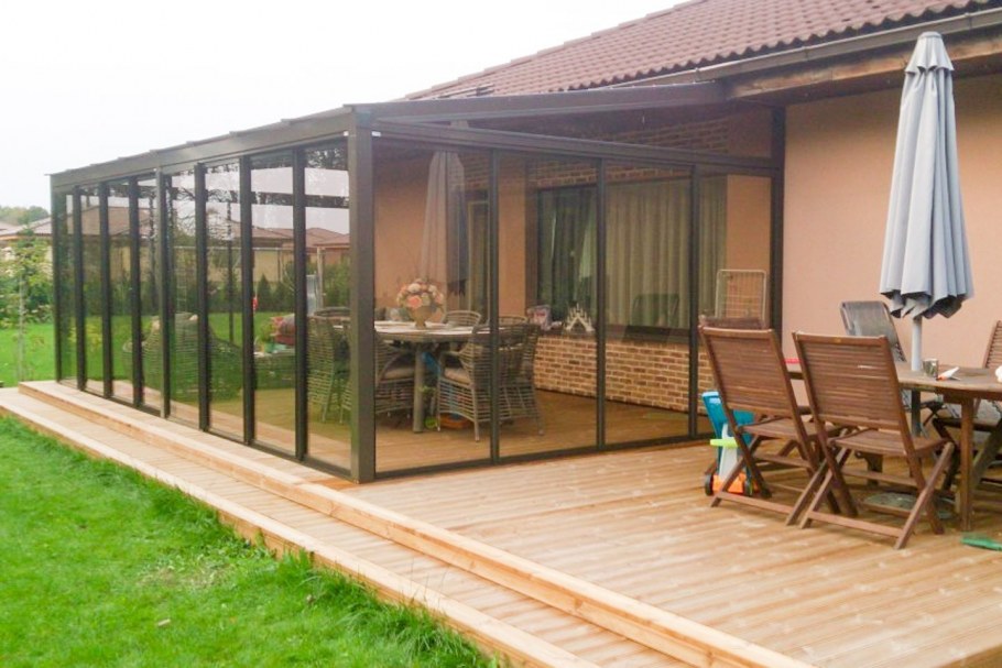 Легкие конструкции веранд