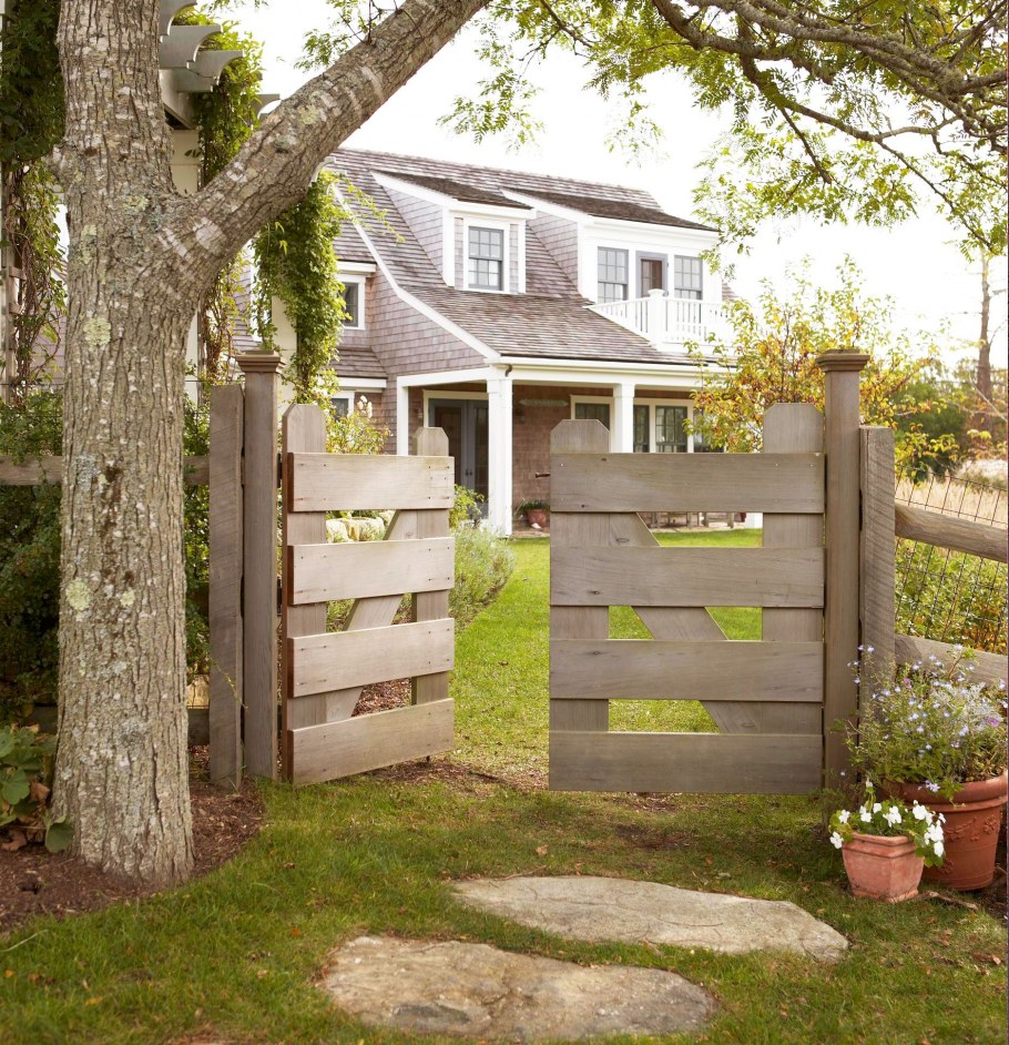 Дачный участок в стиле Кантри