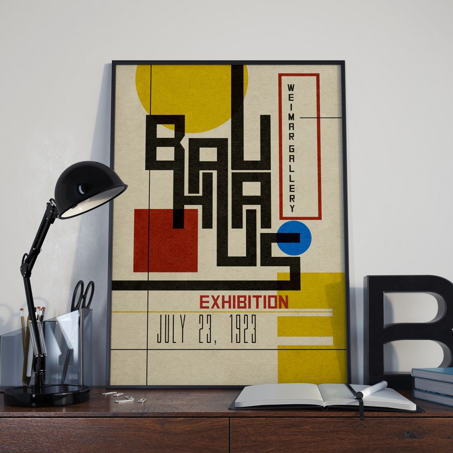 Постеры Bauhaus баухаус