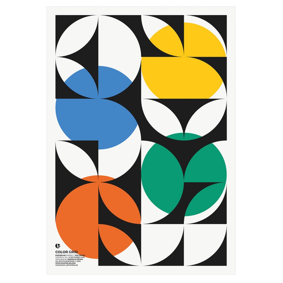 Баухауз плакаты современные