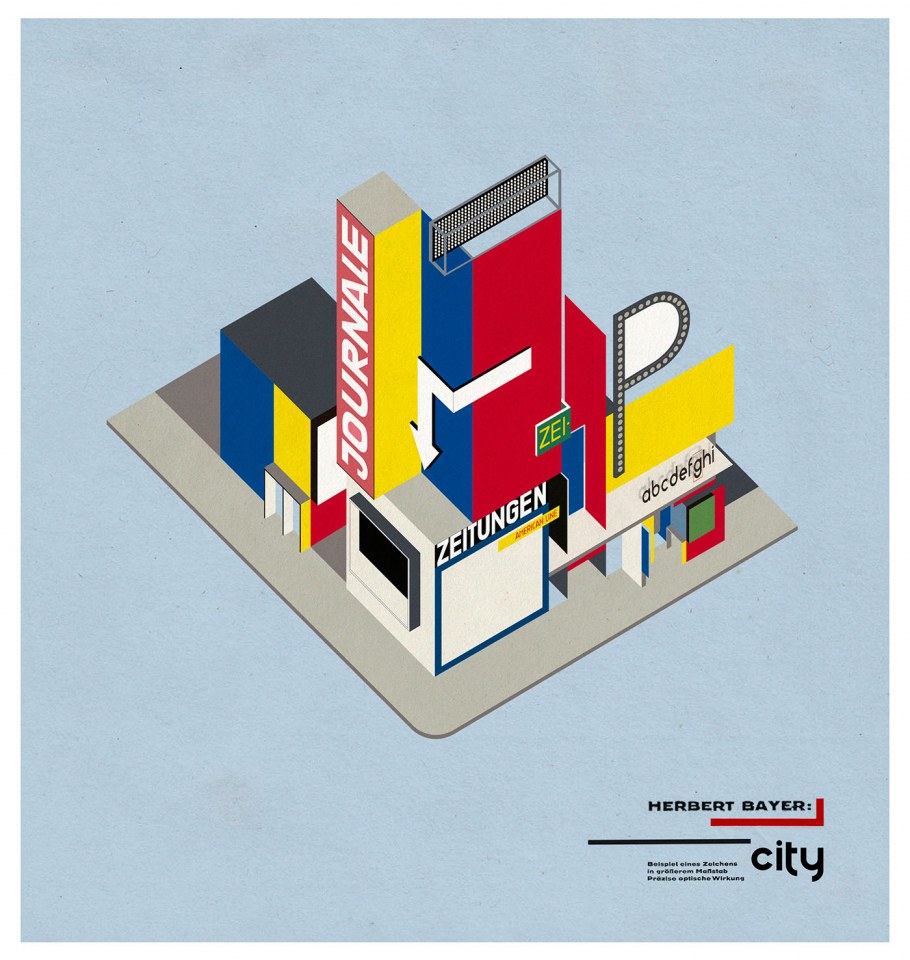 Юст Шмидт плакат Баухауса