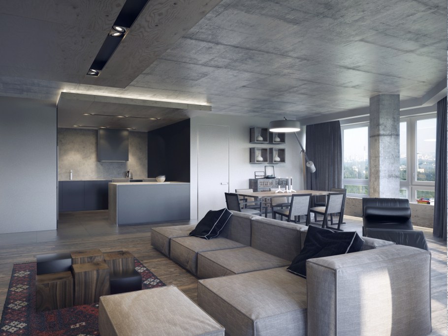 Лофт нуво стиль