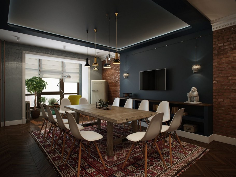 Бетонный потолок