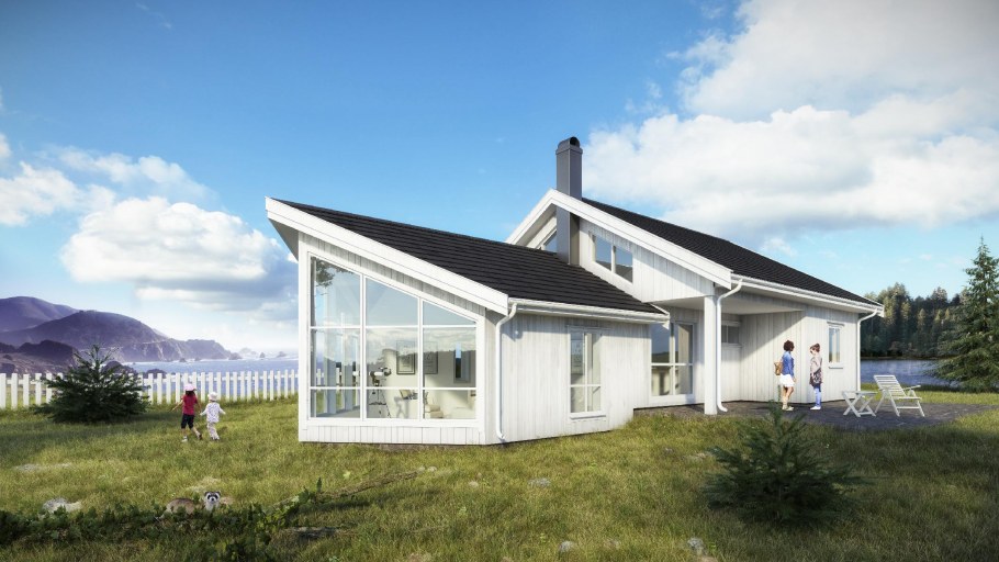 Дорогой дом в Норвегии