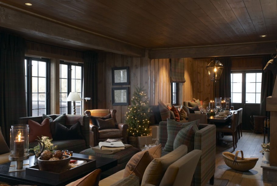 Спальня в норвежском стиле