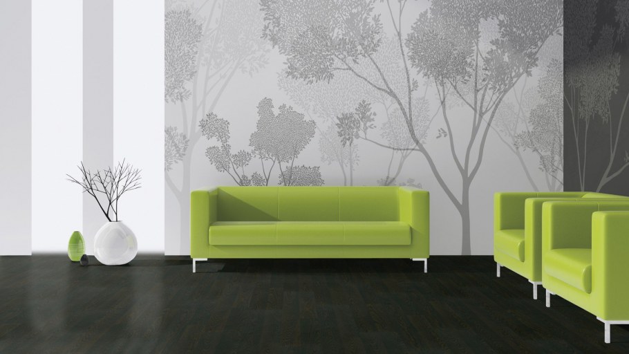 Оливковый цвет в интерьере