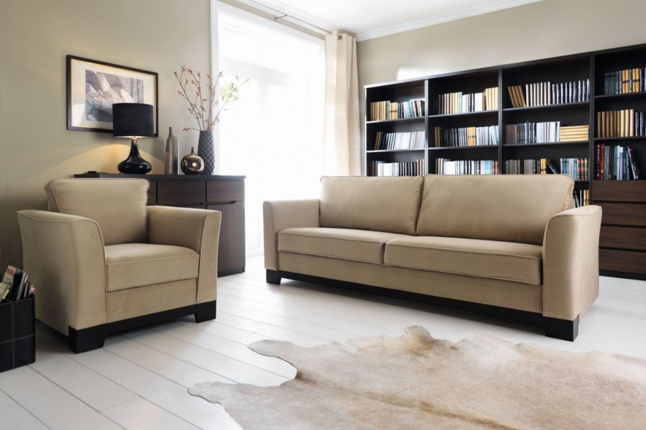 Диван в бежевую гостиную