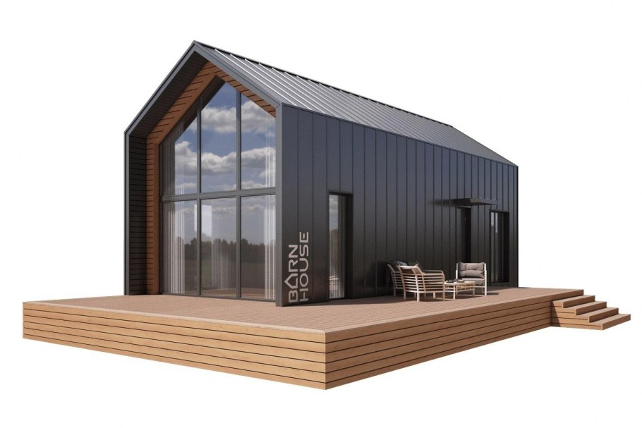 Дом в стиле амбара Barn House