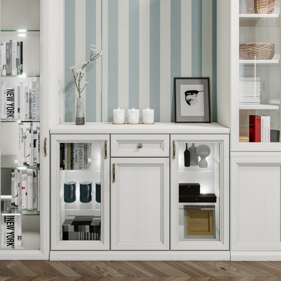 Шкаф витрина Белладжио