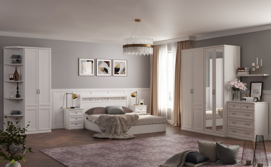 Лазурит Белладжио угловой шкаф