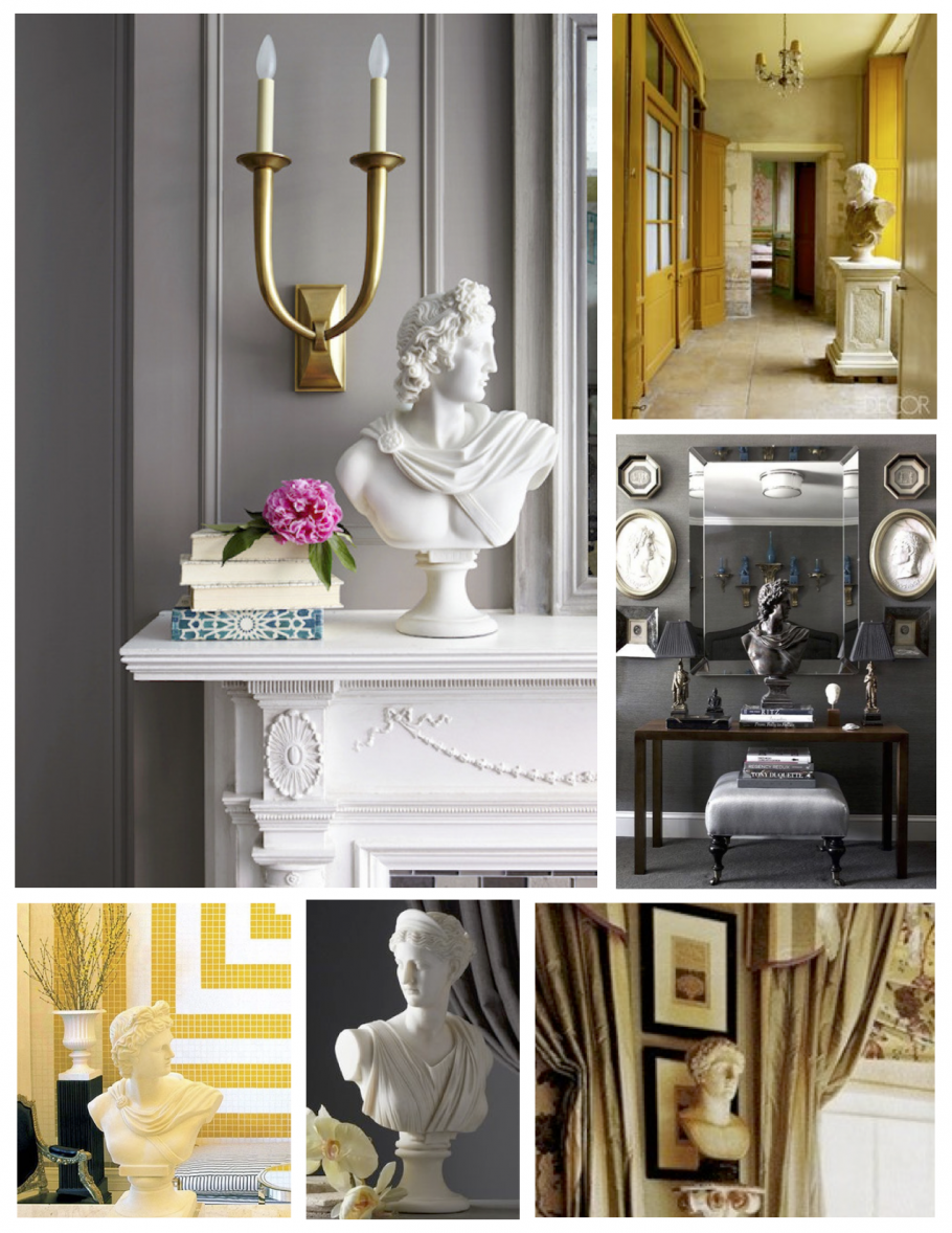 Гипсовые статуэтки ангелов