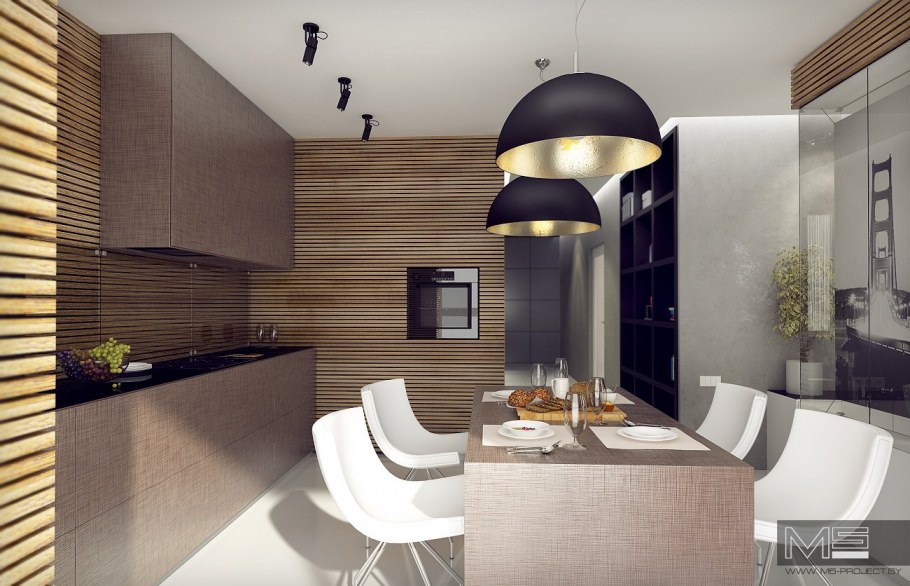 Декоративная штукатурка в интерьере Минимализм