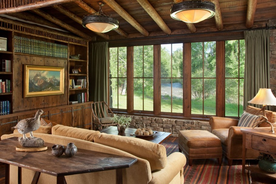 Американское ранчо интерьер