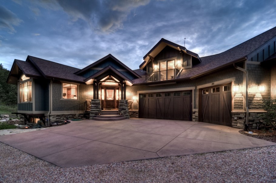 Ранчо внутри гостиная