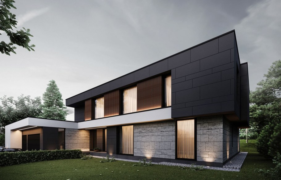 Фасад Минимализм