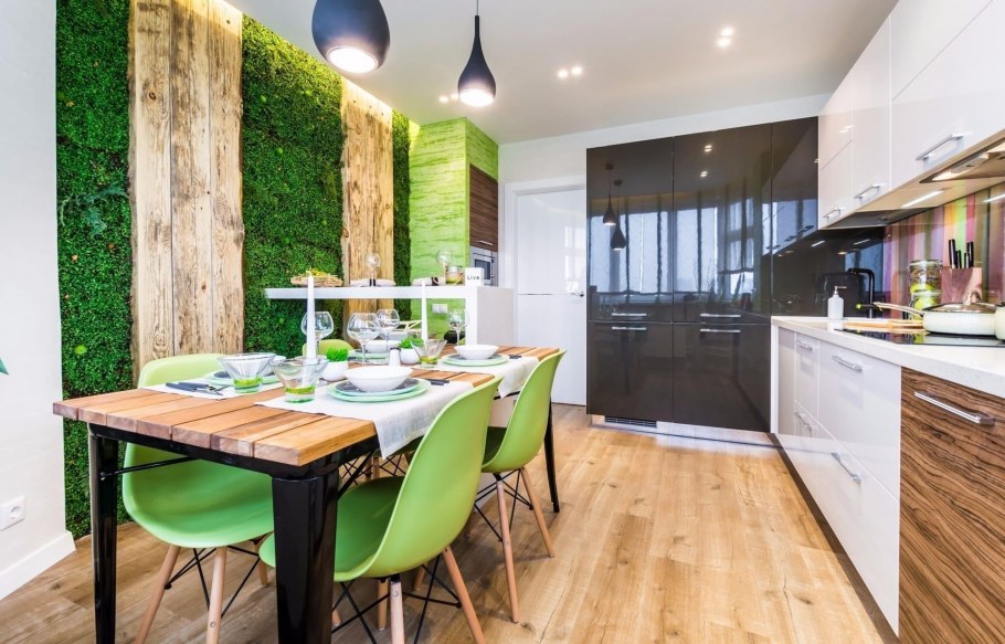 Кухни экостиль 2021