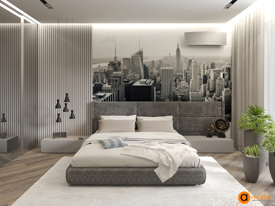 Спальня Минимализм