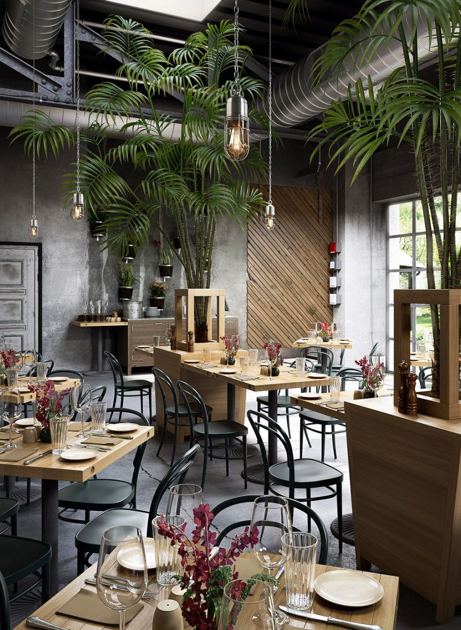 Интерьер кофейни