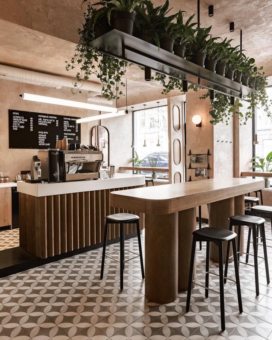 Интерьер кафе