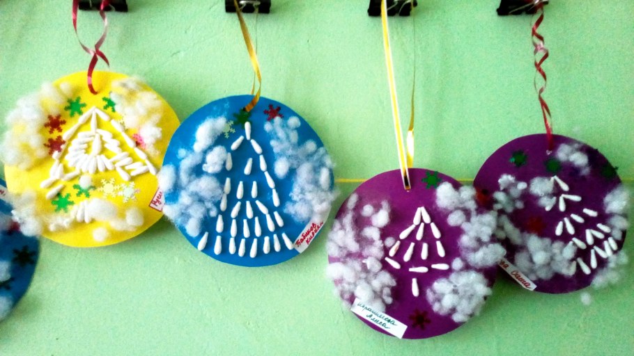 Звездочка из прищепок