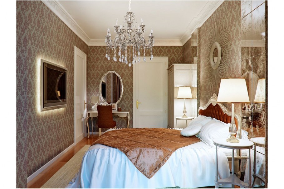 Ванная комната в золотисто бежевом цвете