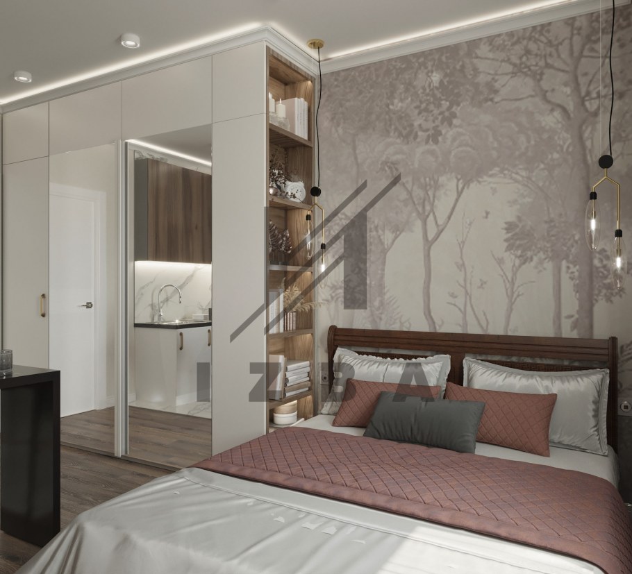 Кухня-гостиная 17 кв.м