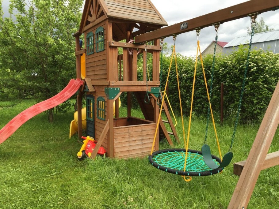 Качели для детей на дачу