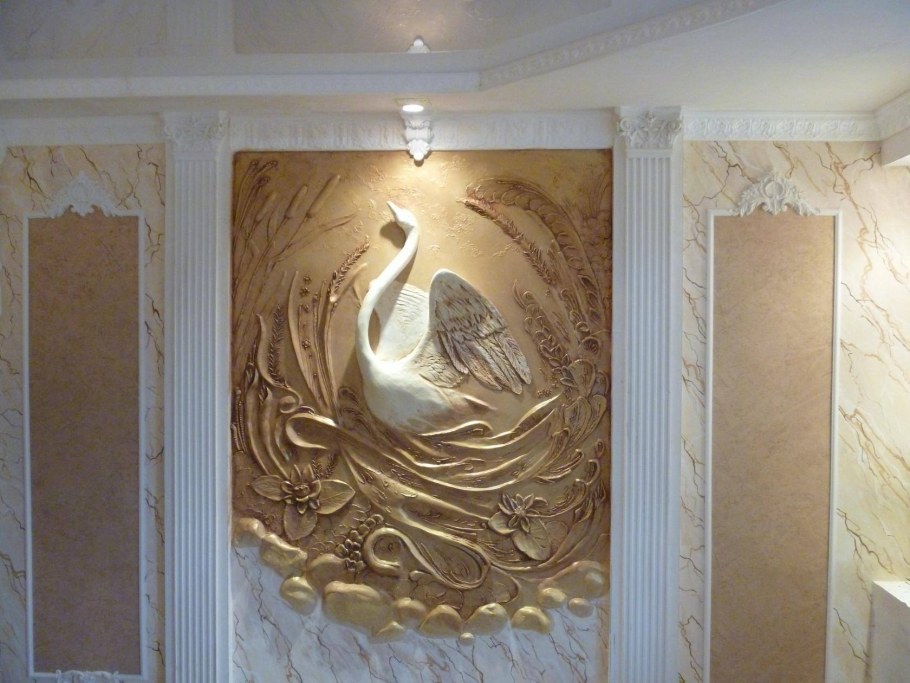 Барельеф интерьерный