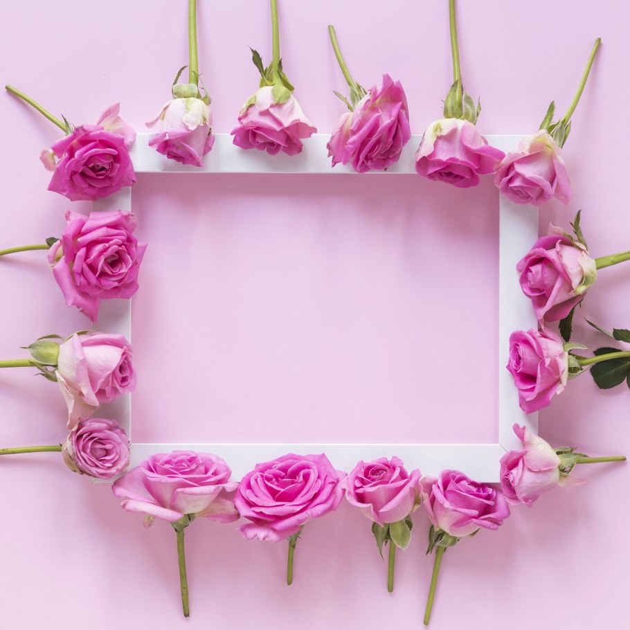 Рамка с цветами