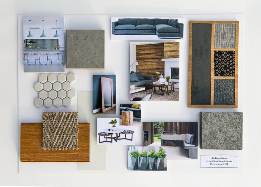 Комплектация отделочных материалов мебели