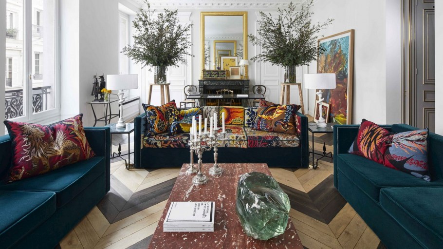 Квартира в Париже интерьер