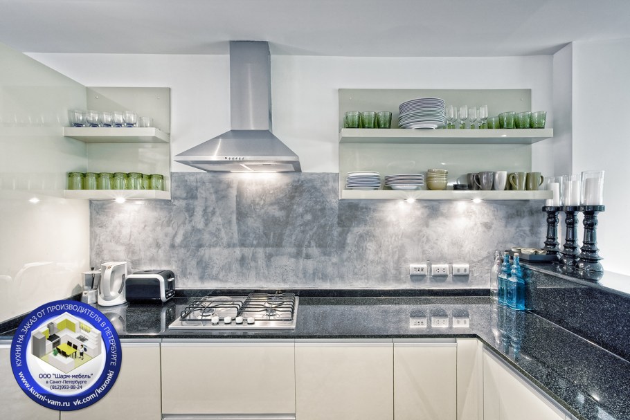 Фартук для белой кухни