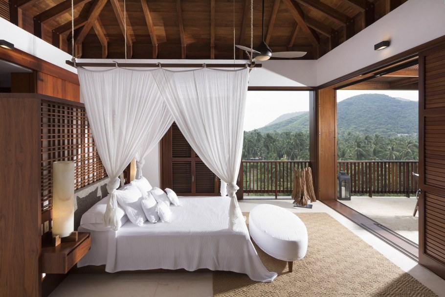 Комната в стиле бунгало