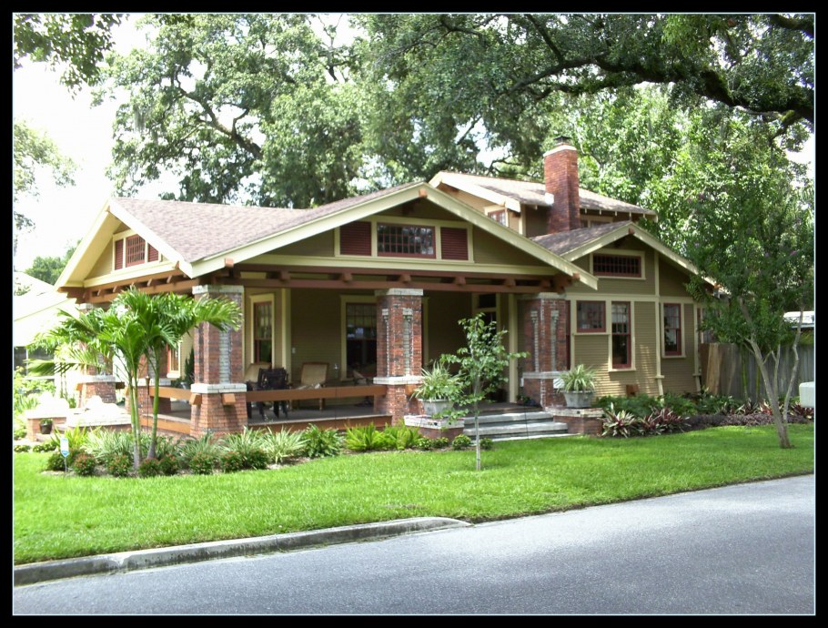 Бунгало в стиле Крафтсман