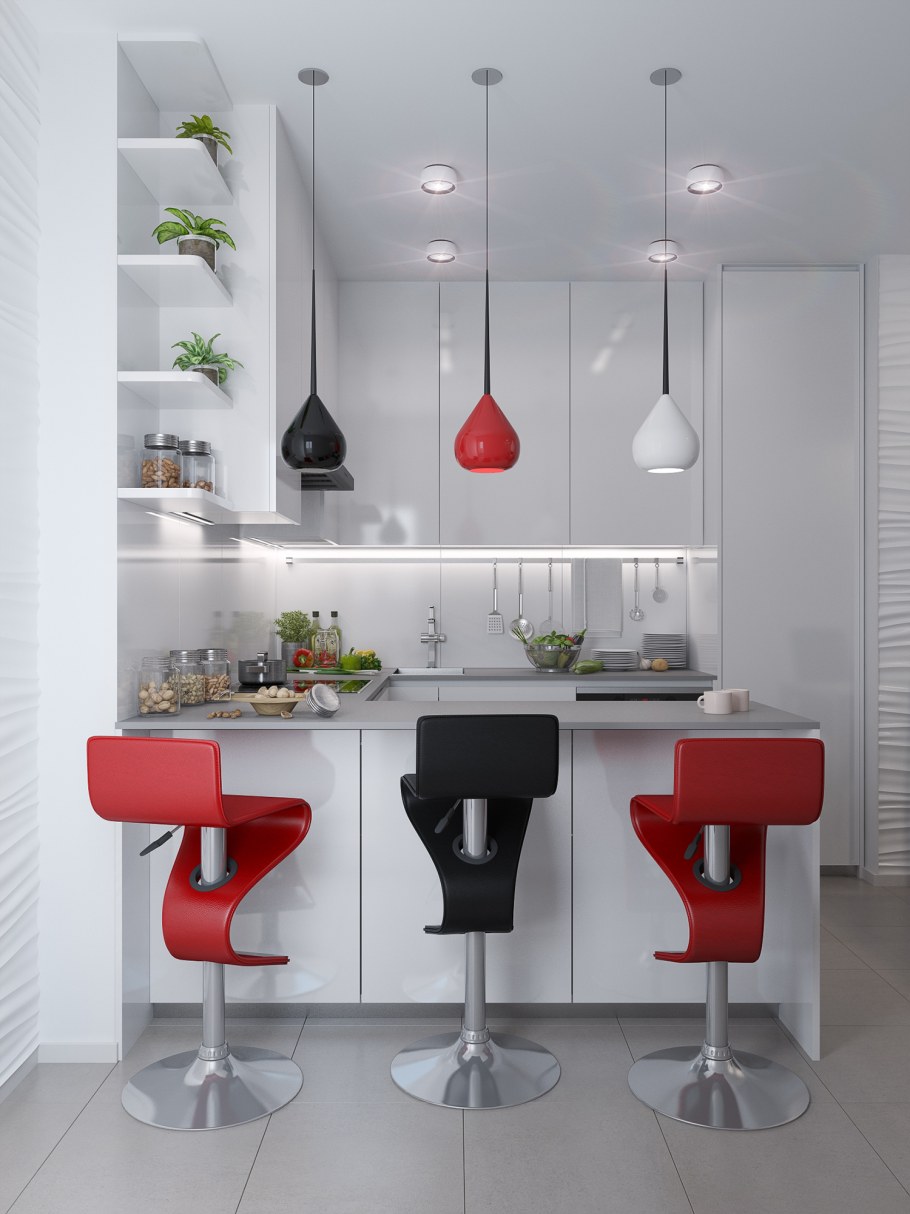 Подвесы над барной стойкой