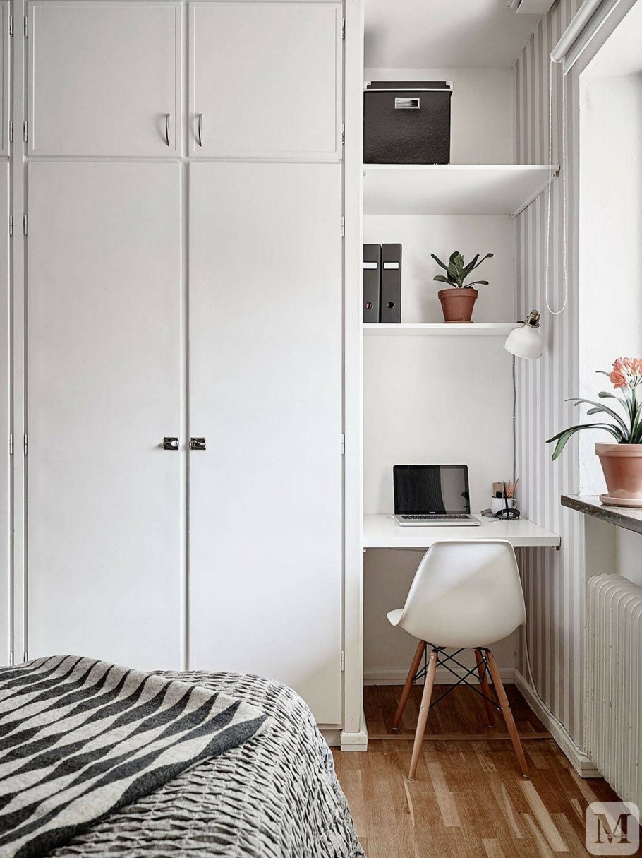 Шкаф в скандинавском стиле икеа