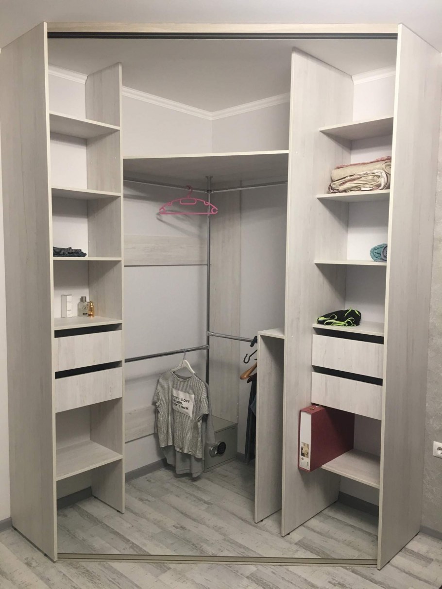 Угловая гардеробная