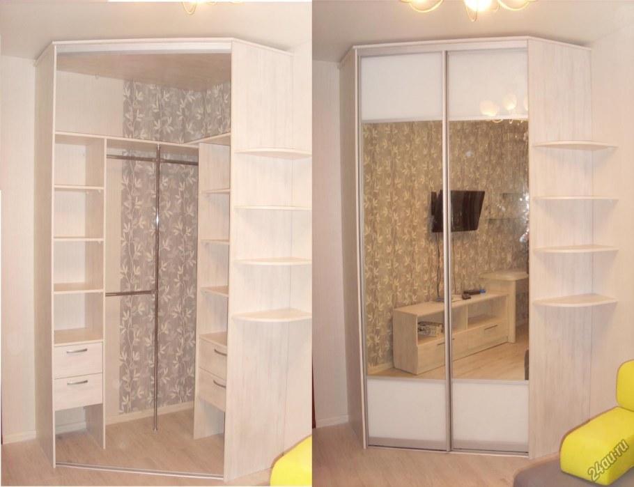 Шкаф в маленькую комнату