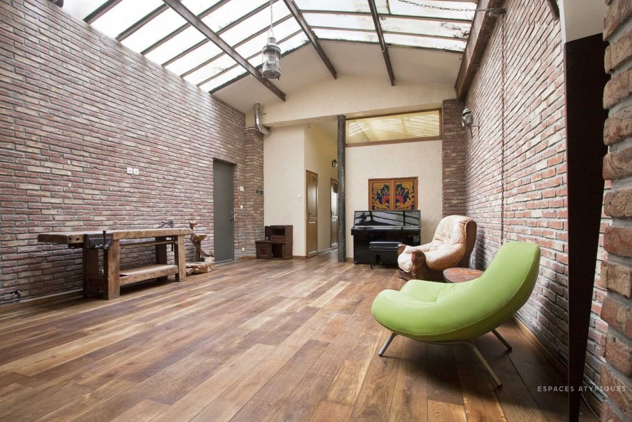 Отделка в стиле лофт