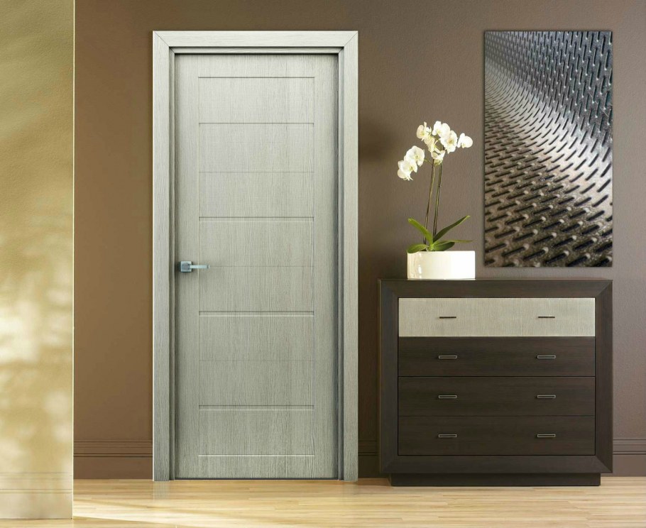 Двери дуб межкомнатные в интерьере