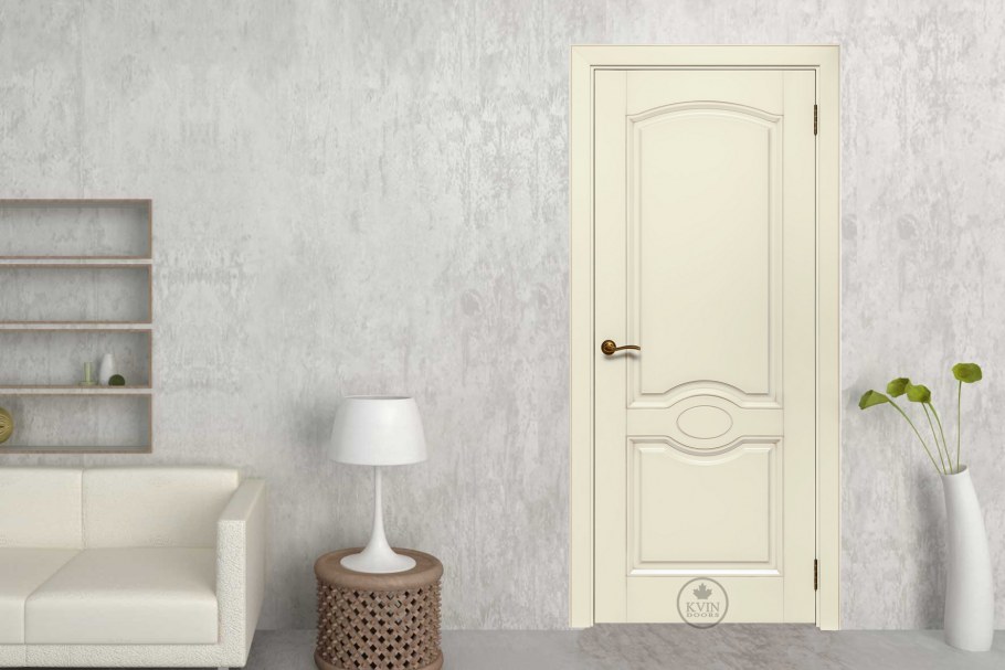 Светлые двери экошпон и светлый пол