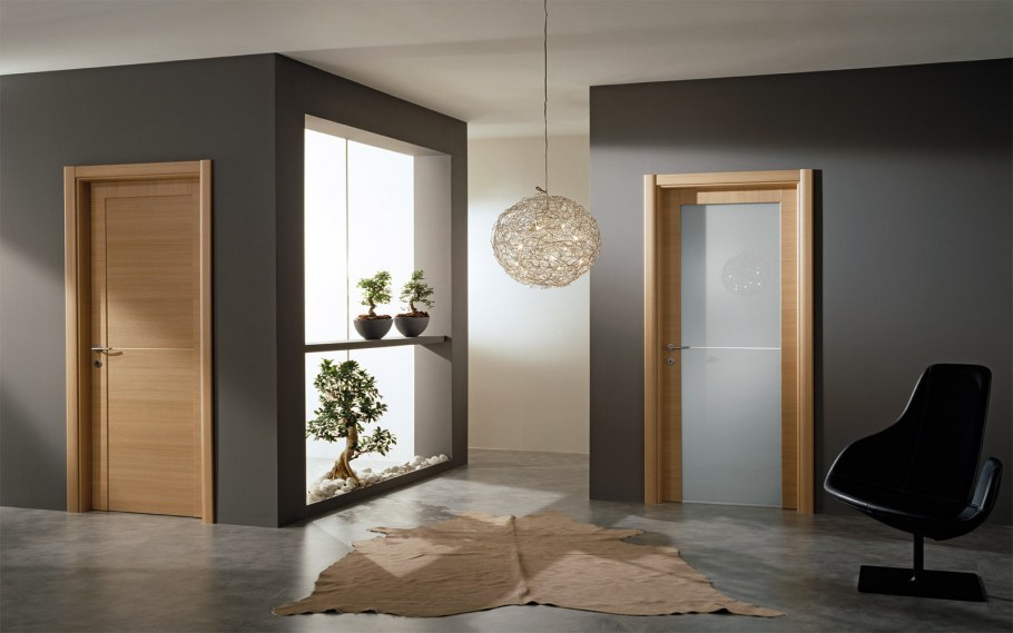 Дверь из ламината