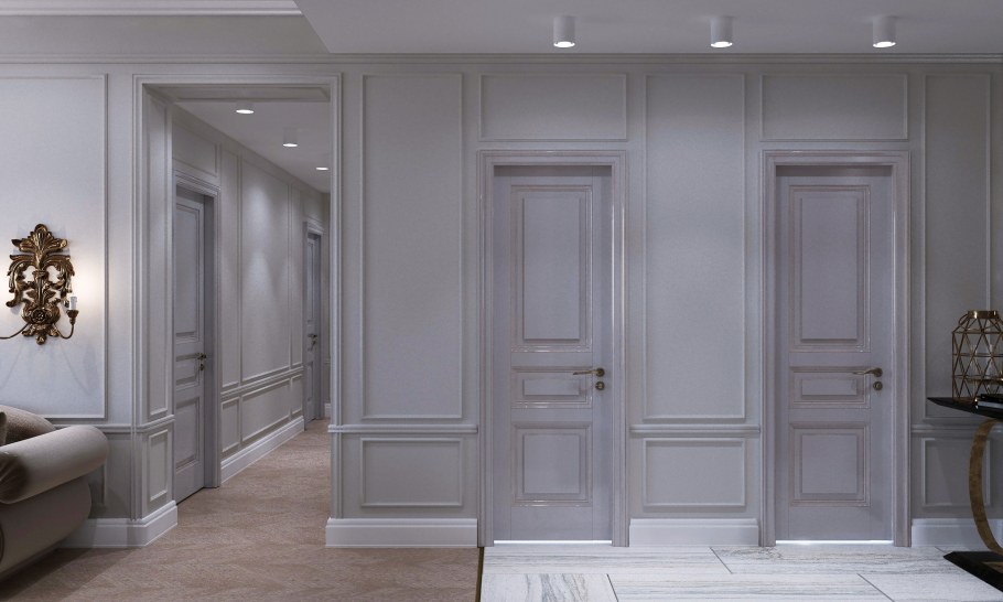 Гипсовая лепнина в интерьере