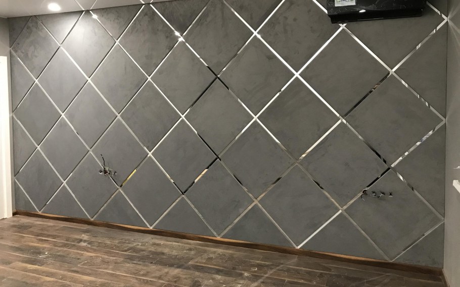 Стеновые панели на половину стены