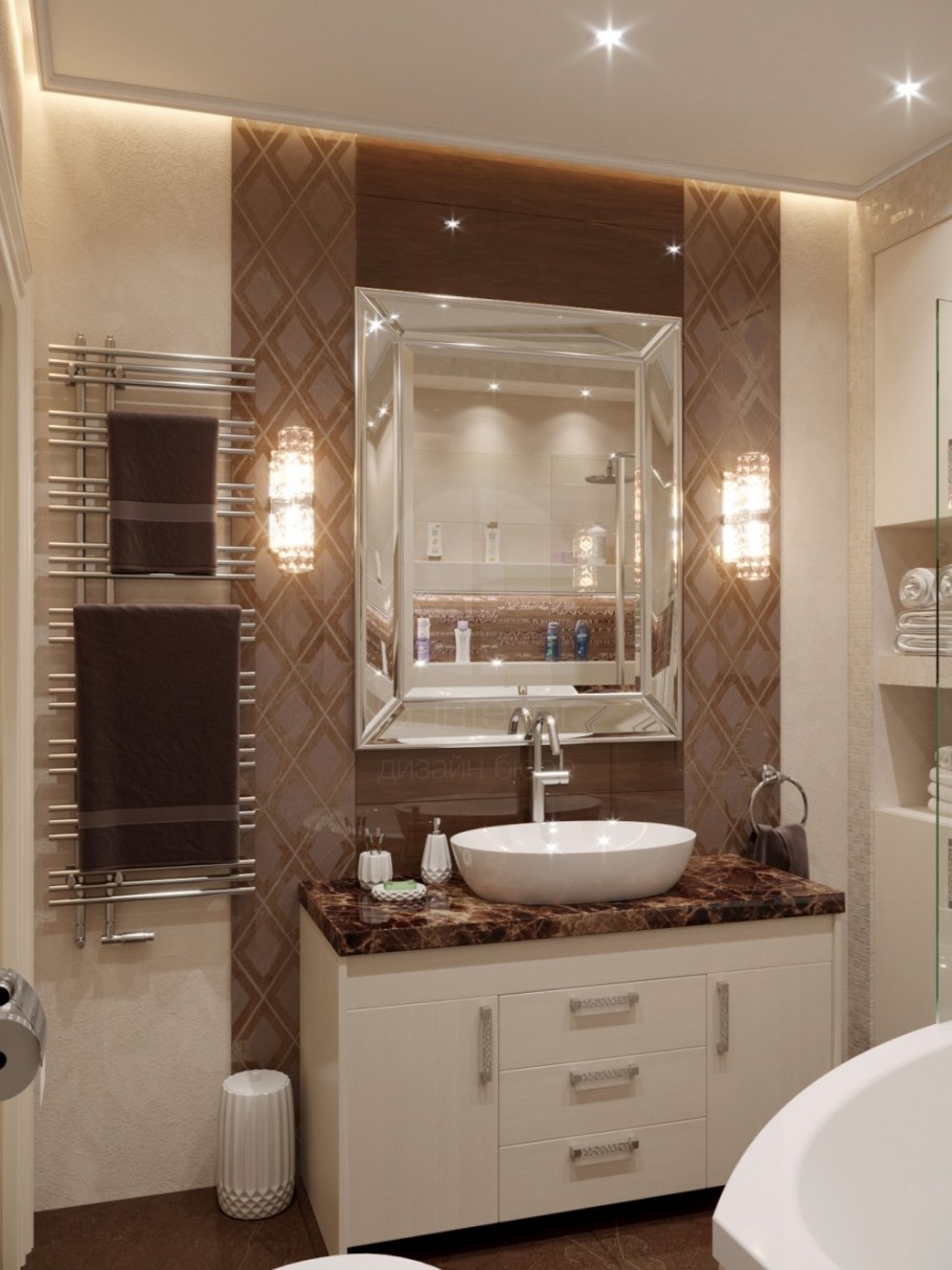 Светильники для ванной в неоклассическом стиле