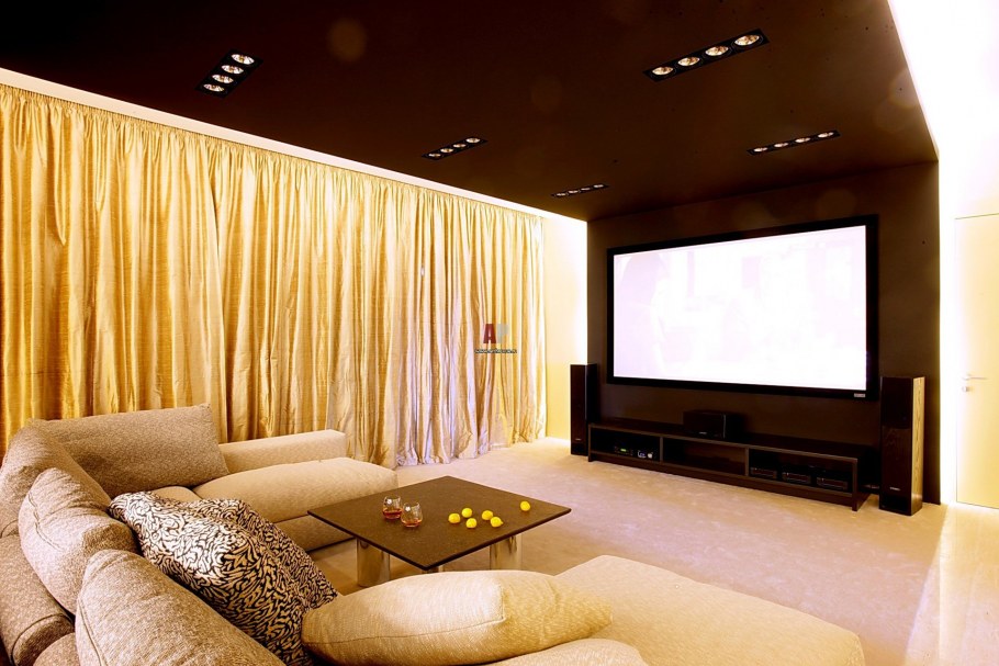 Домашний кинотеатр интерьер