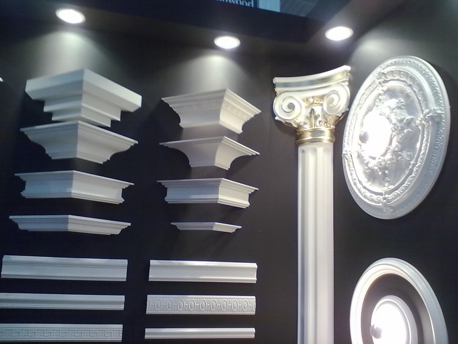 Элементы декора из пенопласта